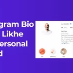 Instagram Bio Kaise Likhe